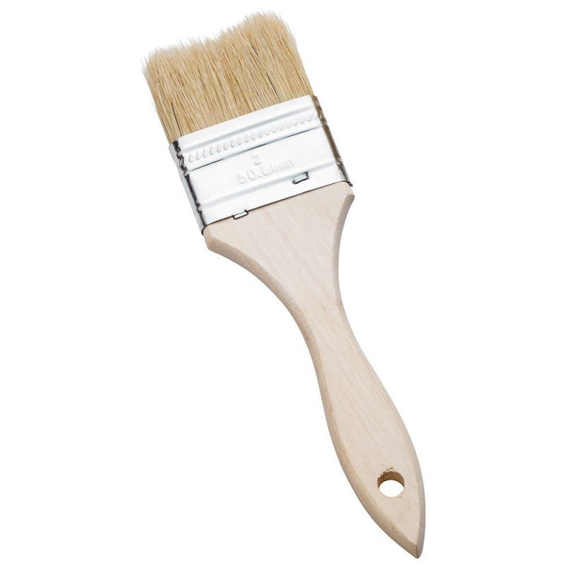 Chip brush white bristle 2 in.